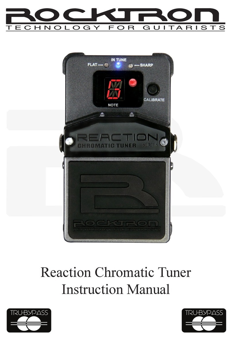 Rocktron EN55013 instruction manual