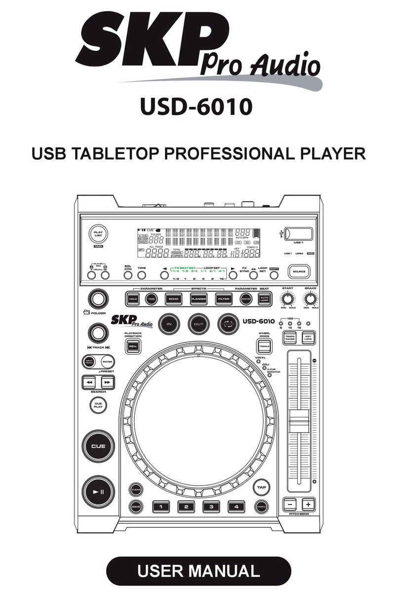 SKP Pro Audio USD-6010 User manual