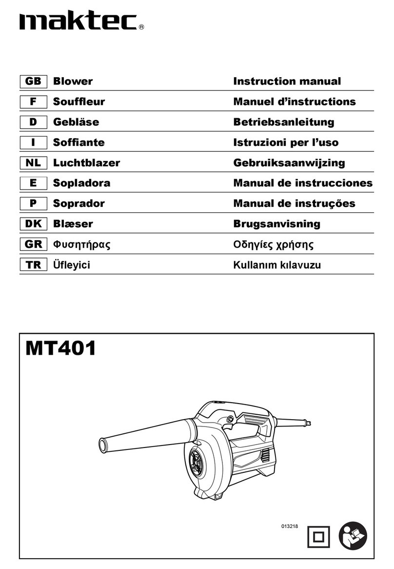 Maktec MT401 instruction manual