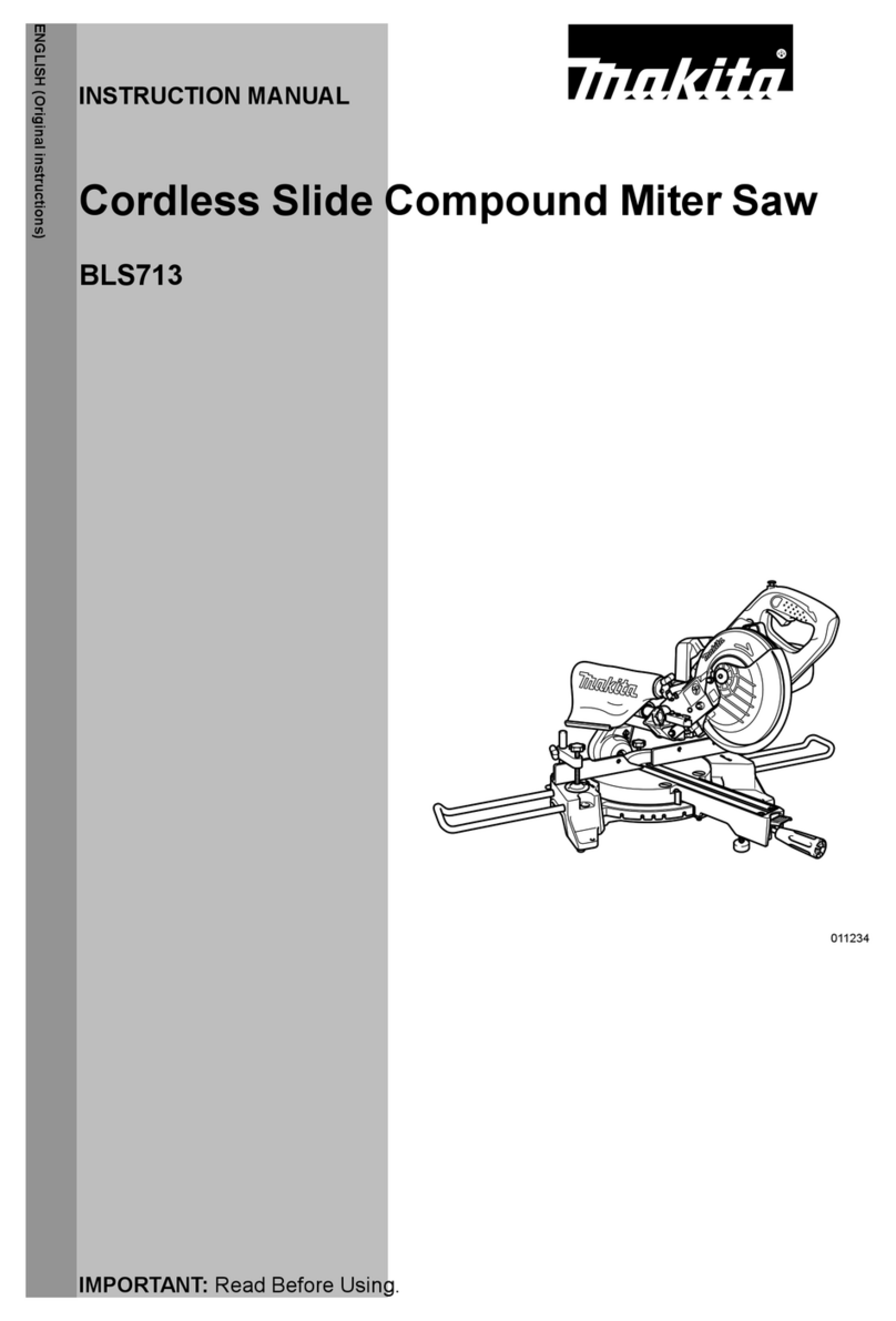 Makita BLS713 instruction manual