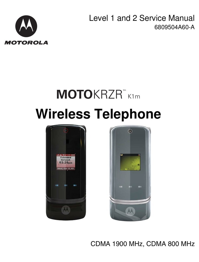 Motorola MOTOKRZR K1m User manual