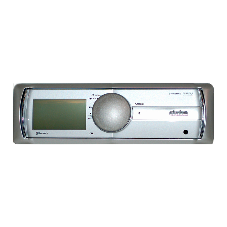 Clarion M502 Repair manual