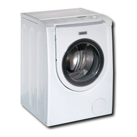 Siemens WFXD8400UC Installation guide