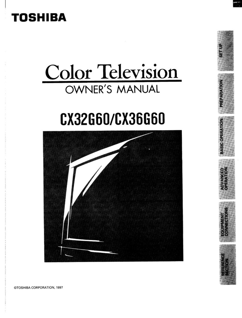 Toshiba CX32G60 User manual