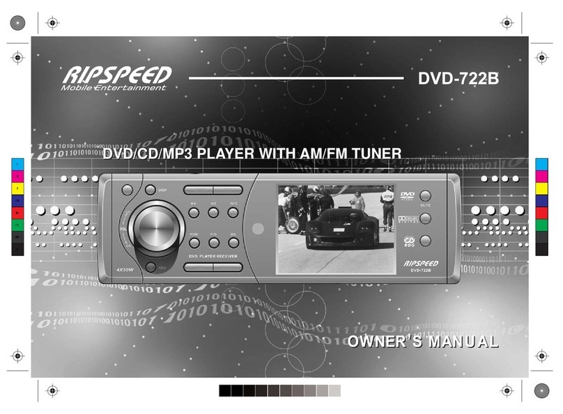 RIPSpeed DVD-722B owner's manual