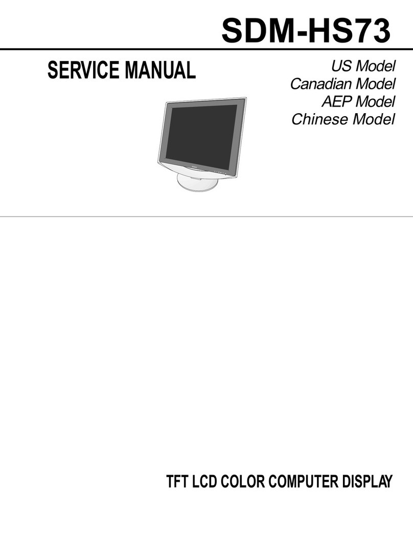 Sony SDM-HS73 User manual
