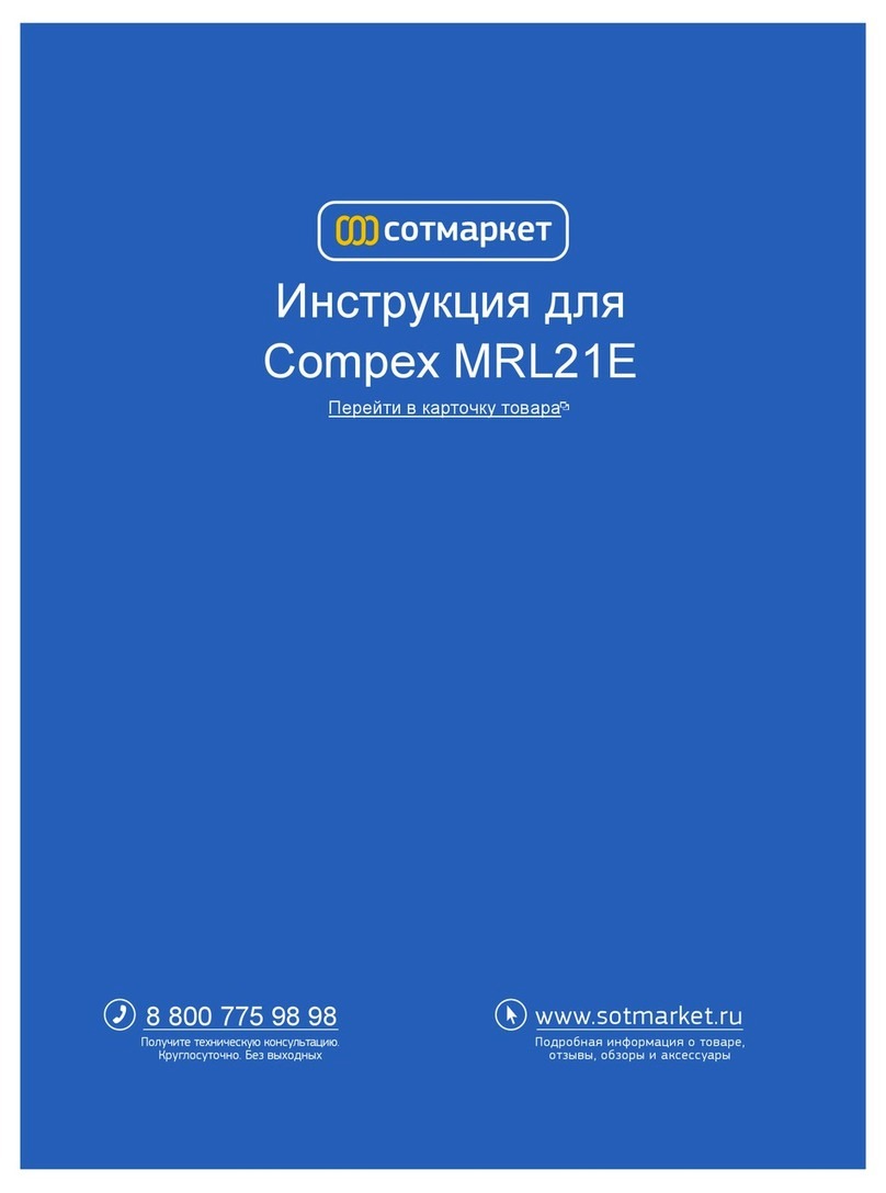 Compex MRL21E user manual