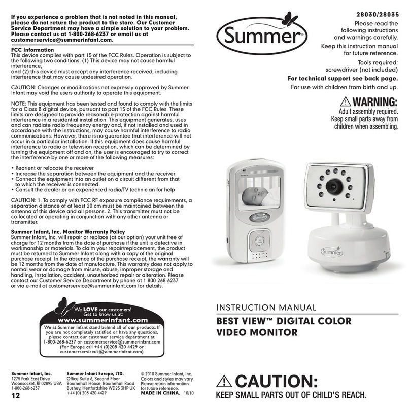 Summer 28030 User manual