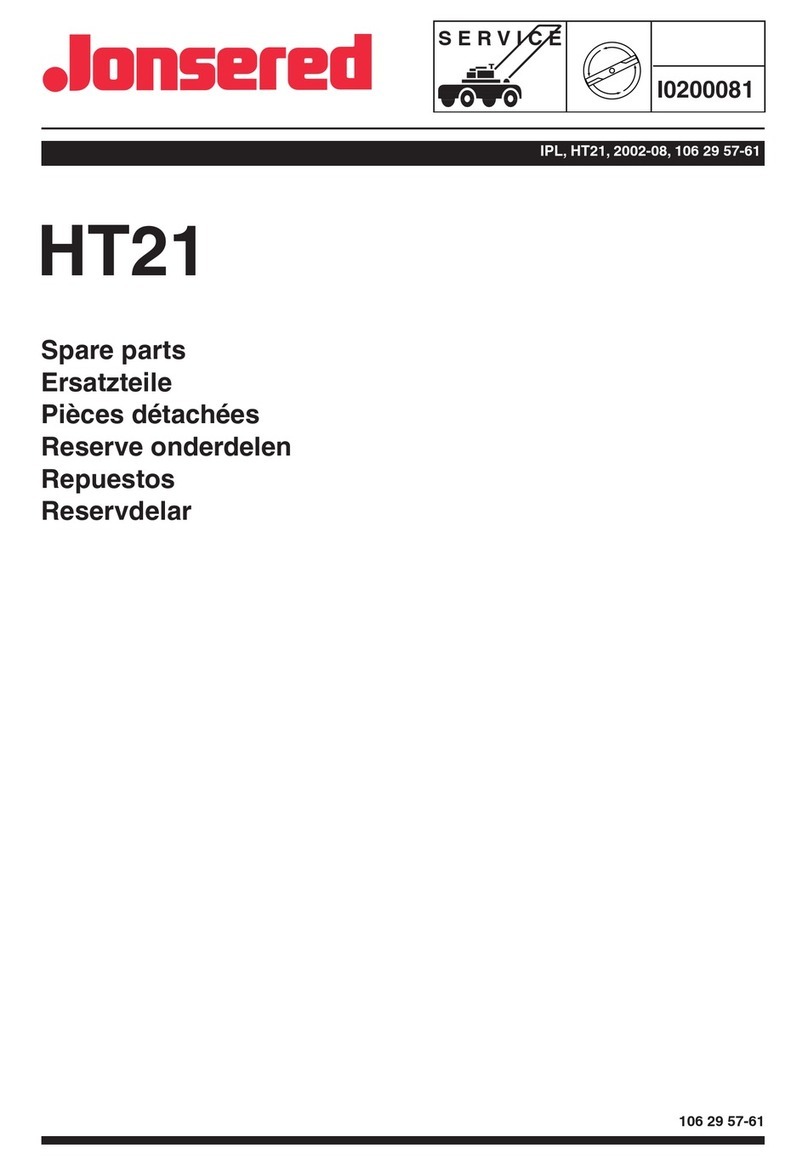 Jonsered HT21 Guide
