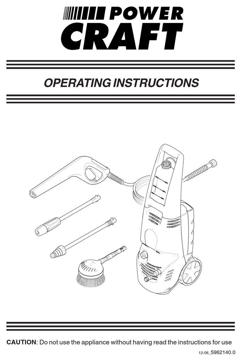 Cleanerworld PowerCraft operating instructions