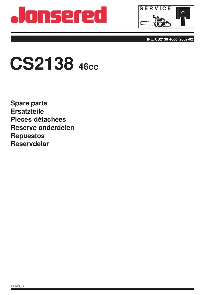 Jonsered CS 2138 Guide