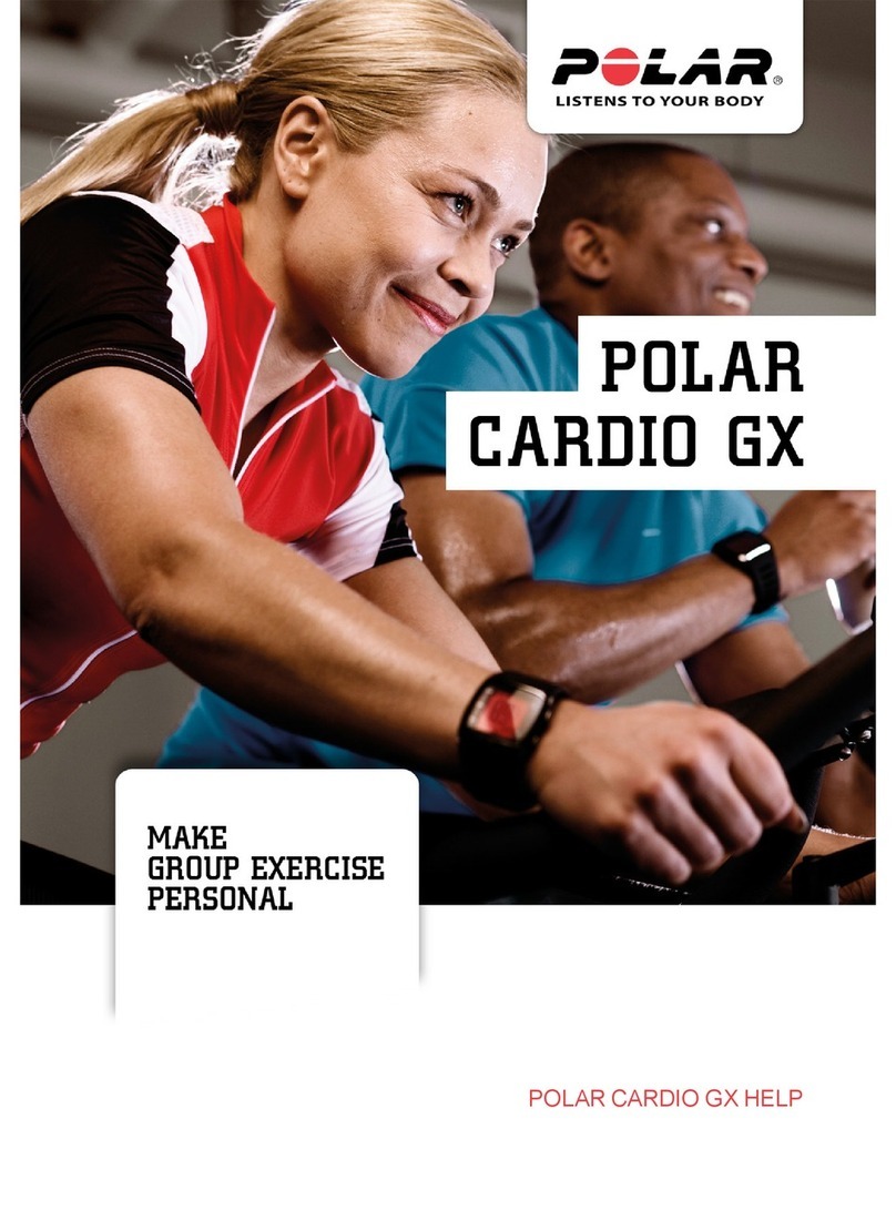 Polar Electro Cardio GX User manual