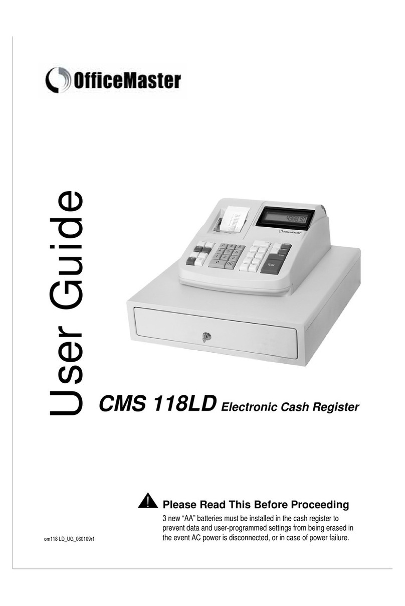 OfficeMaster CMS 118LD user guide