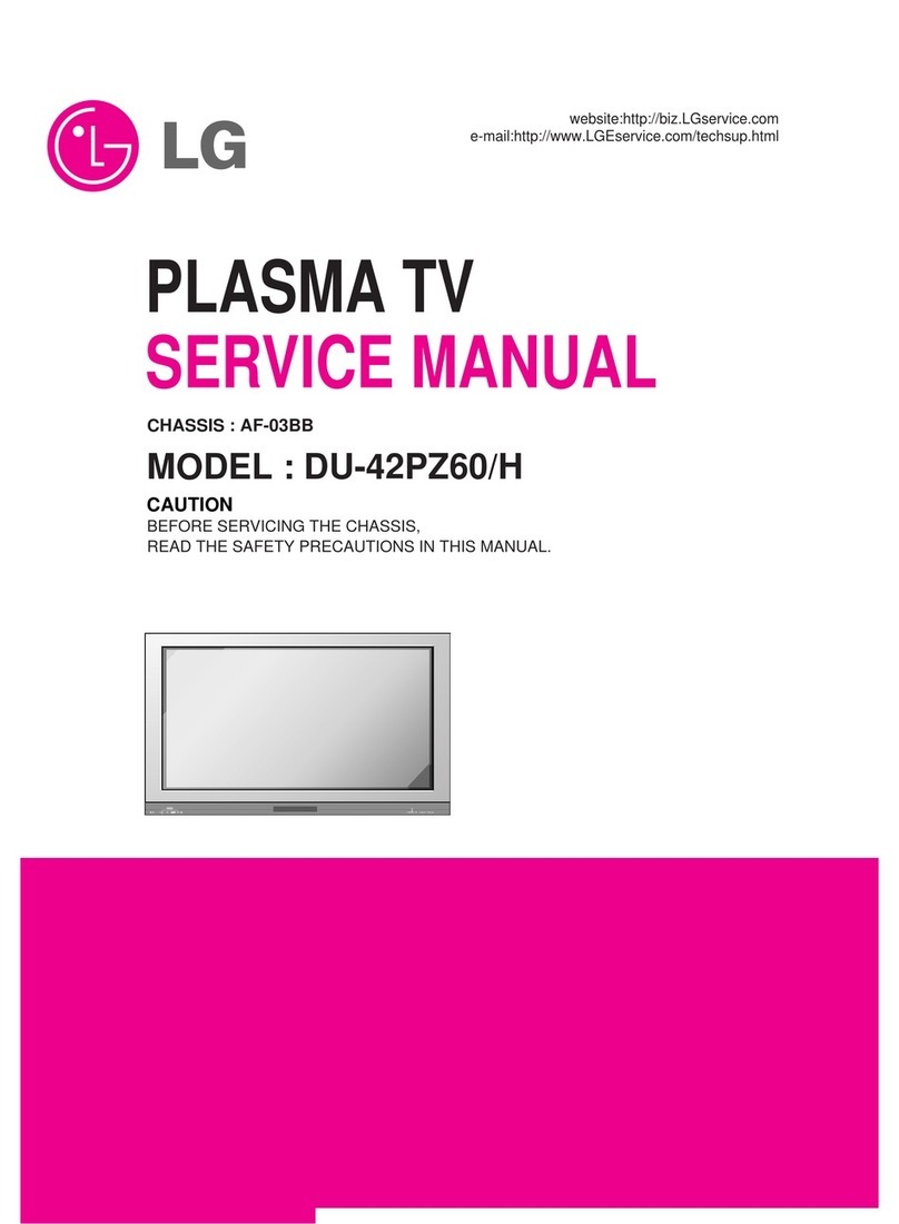 LG DU-42PZ60H User manual