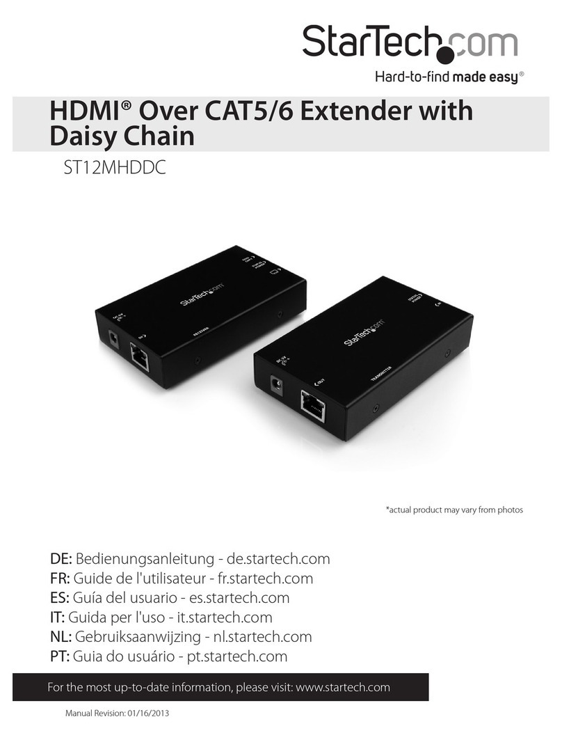 StarTech.com ST12MHDDC User manual