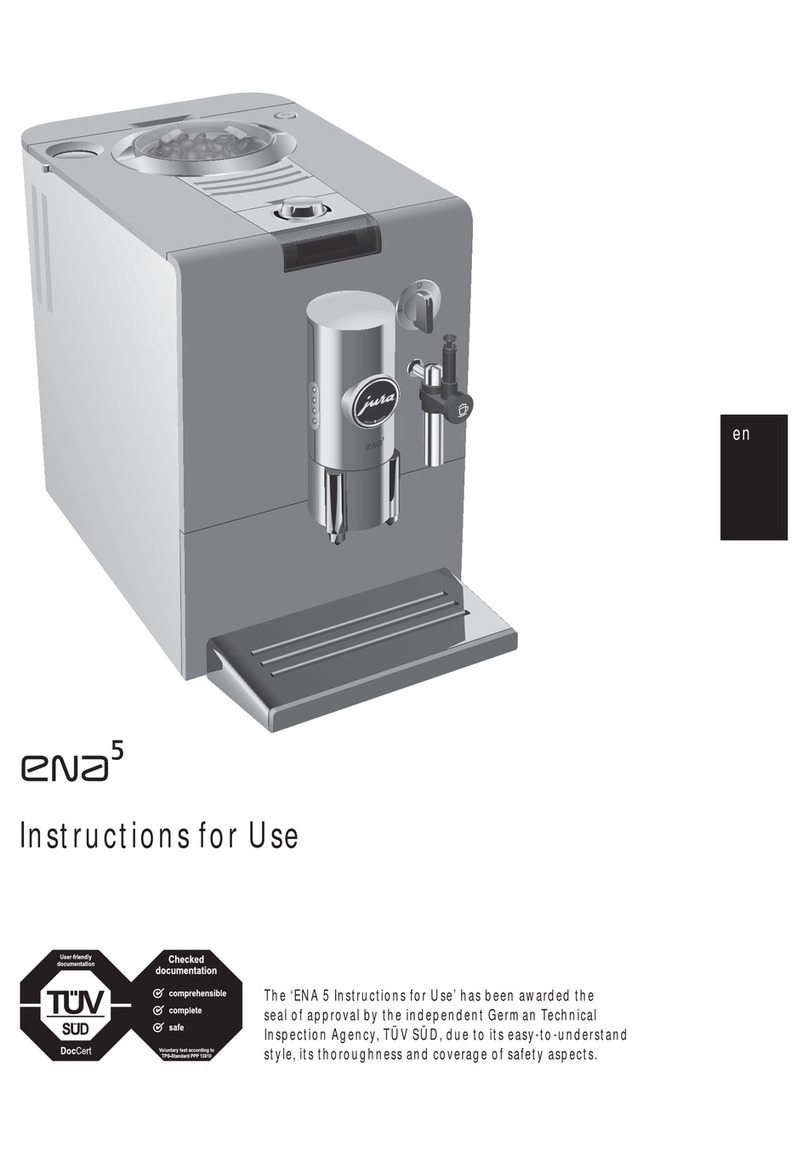 Jura Impressa ENA5 Instructions for use