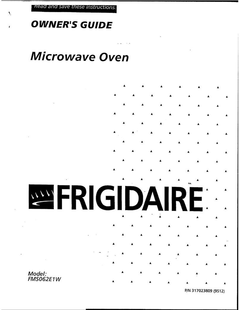 Frigidaire FMS062E1W User manual