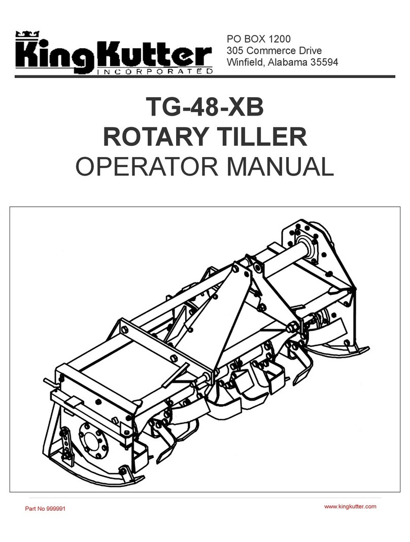 KingKutter TG-48-XB User manual