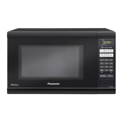 Panasonic NN-ST651B operating instructions