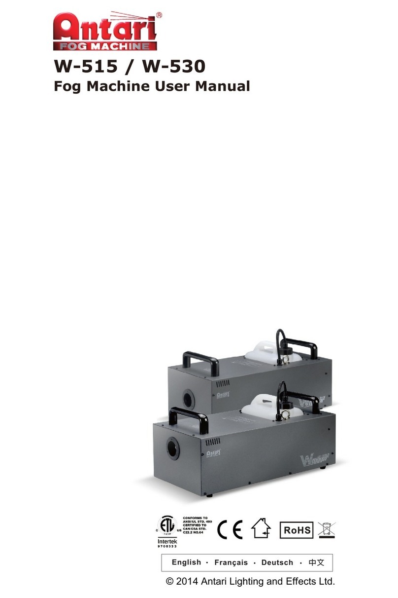 Antari W-515 user manual