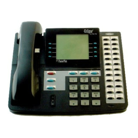 intertel Associate Display Phone User manual