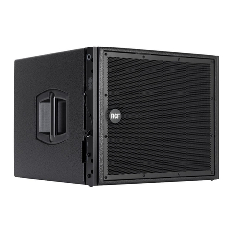 RCF HDL15-AS owner's manual