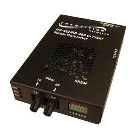 Transition Networks SRS4F3211-100 User manual