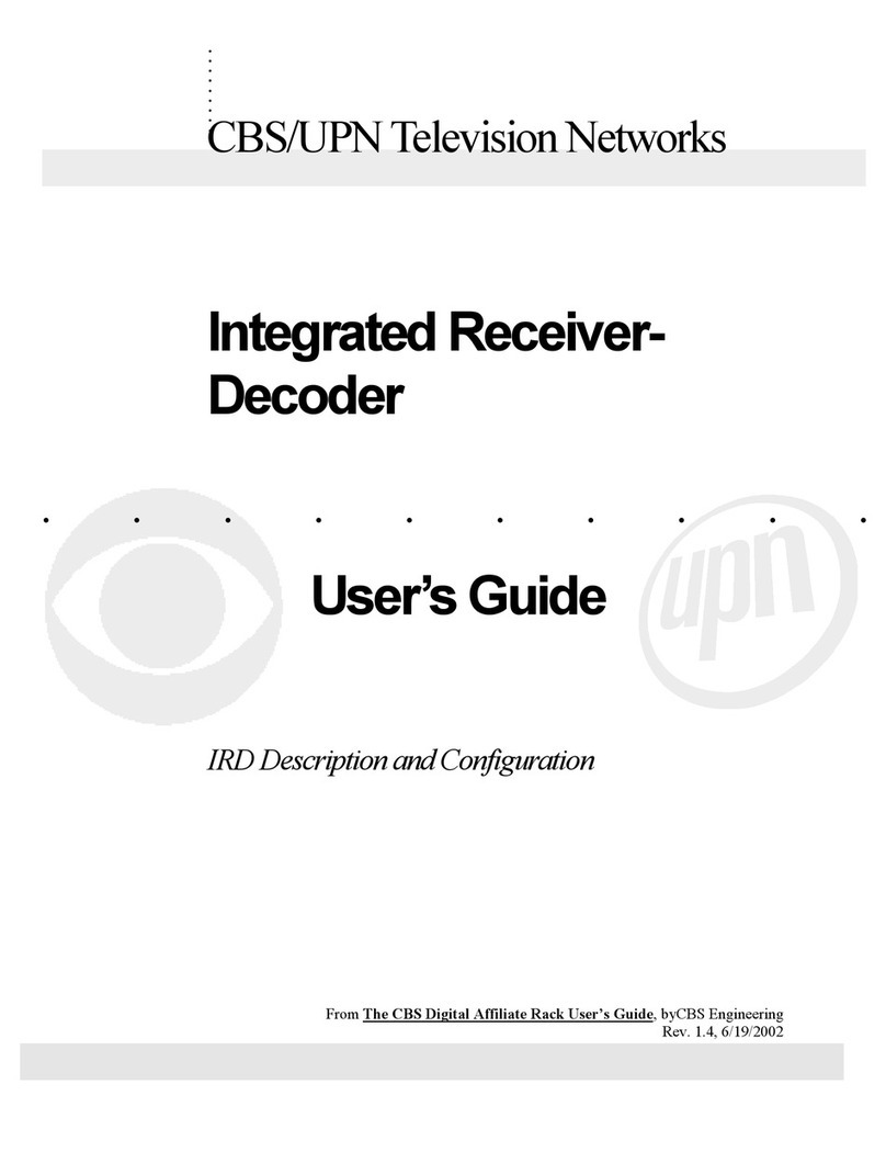 General Instrument DSR-4810 user guide