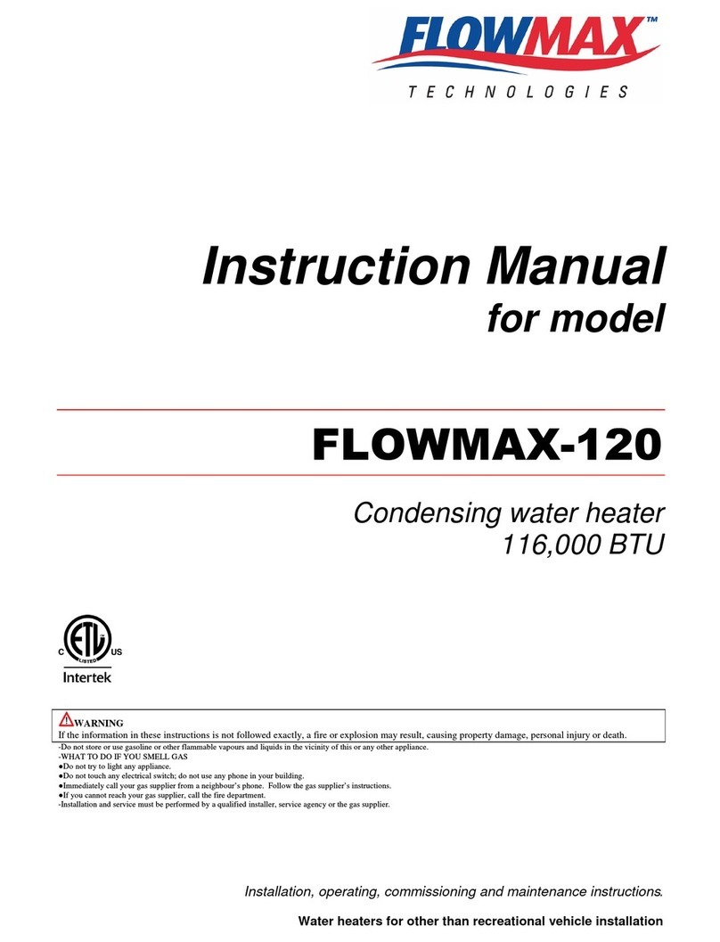 FLOWMAX Technologies FLOWMAX-120 instruction manual