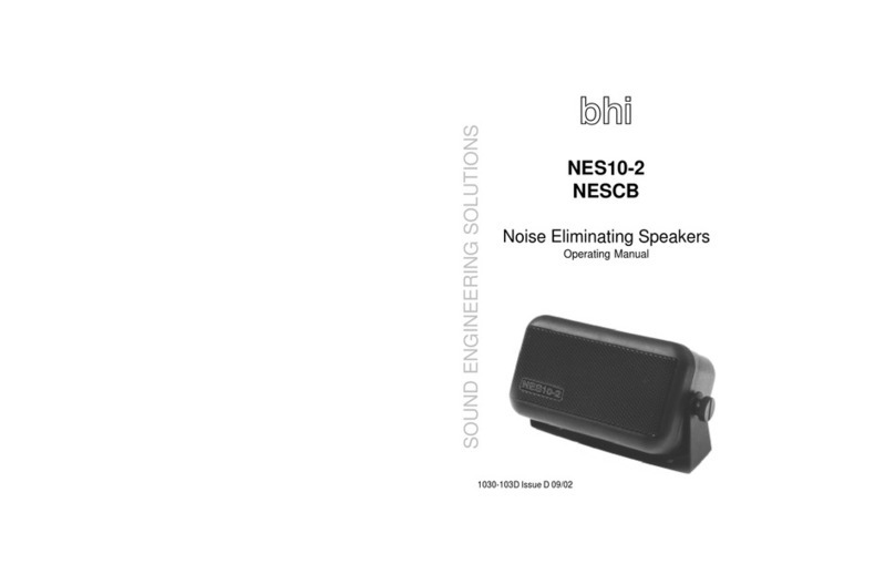 BHI NES10-2 User manual