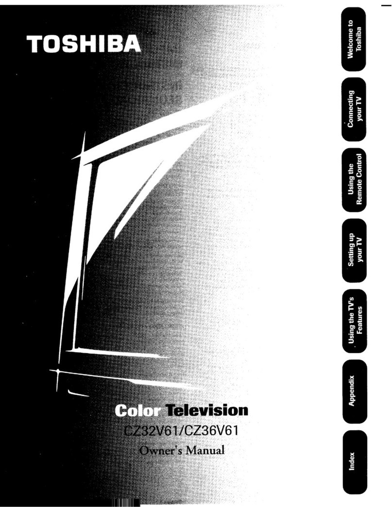 Toshiba CZ32V61 User manual Toshiba CZ32V61 User manual