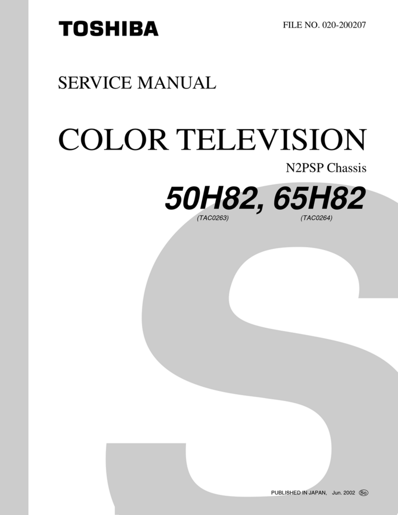 Toshiba 50H82 User manual Toshiba 50H82 User manual