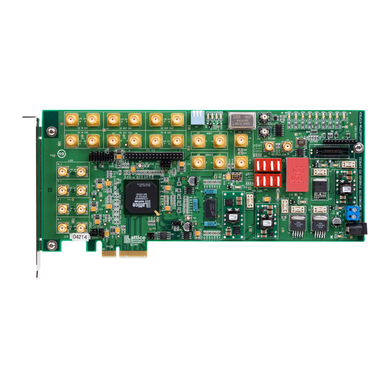 Lattice Semiconductor LatticeECP2M SERDES User manual