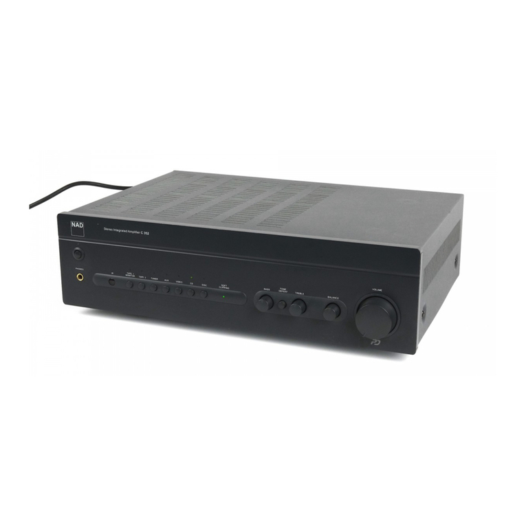 NAD C 352 User manual