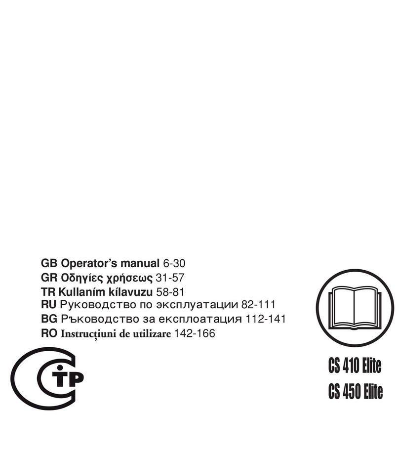 McCulloch Chain Saw Operator's manual
