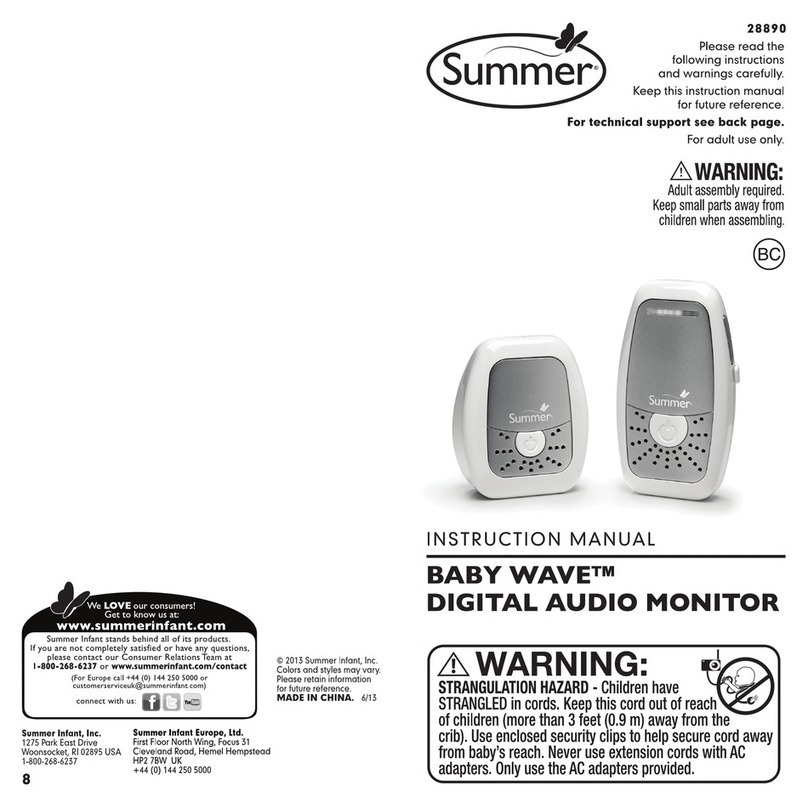 Summer 28890 instruction manual