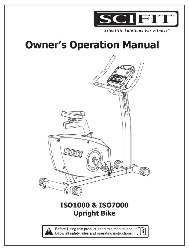 SCIFIT ISO1000 Owner's operation manual