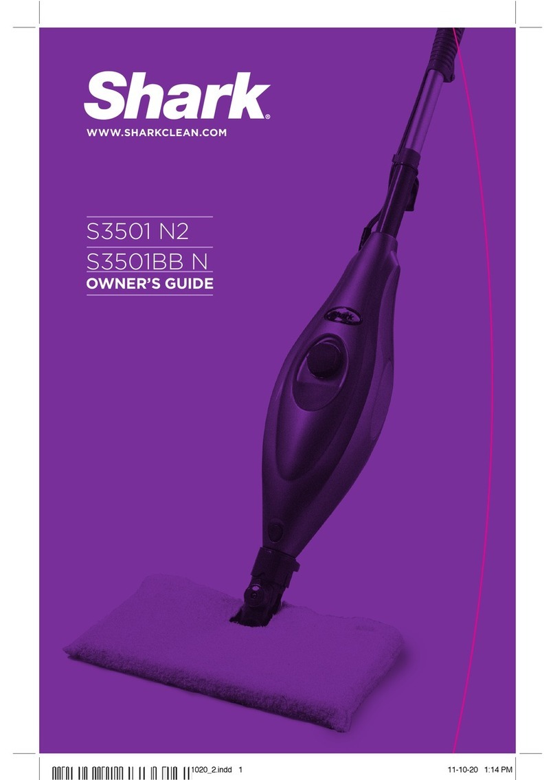 Shark Steam Pocket S3501 N2 owner's manual