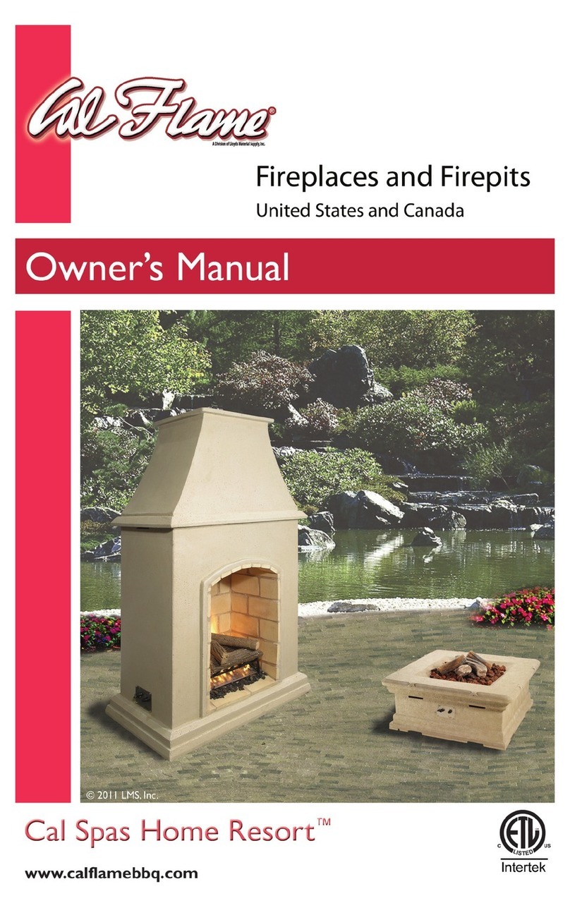 Calflame LTR50001006 owner's manual Calflame LTR50001006 owner's manual