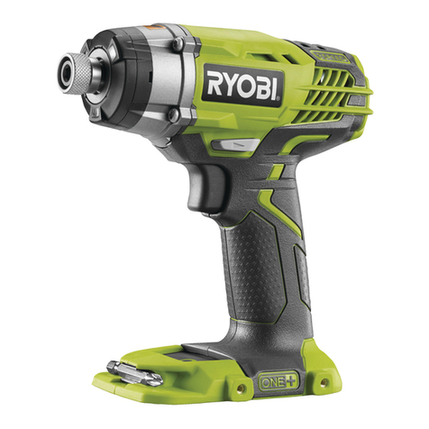 Ryobi RID1801 User manual