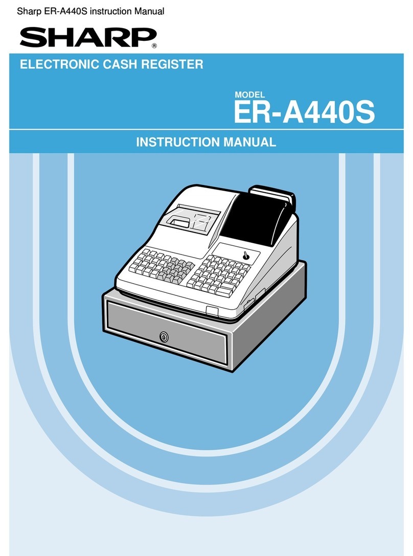 Sharp ER-A440S User manual