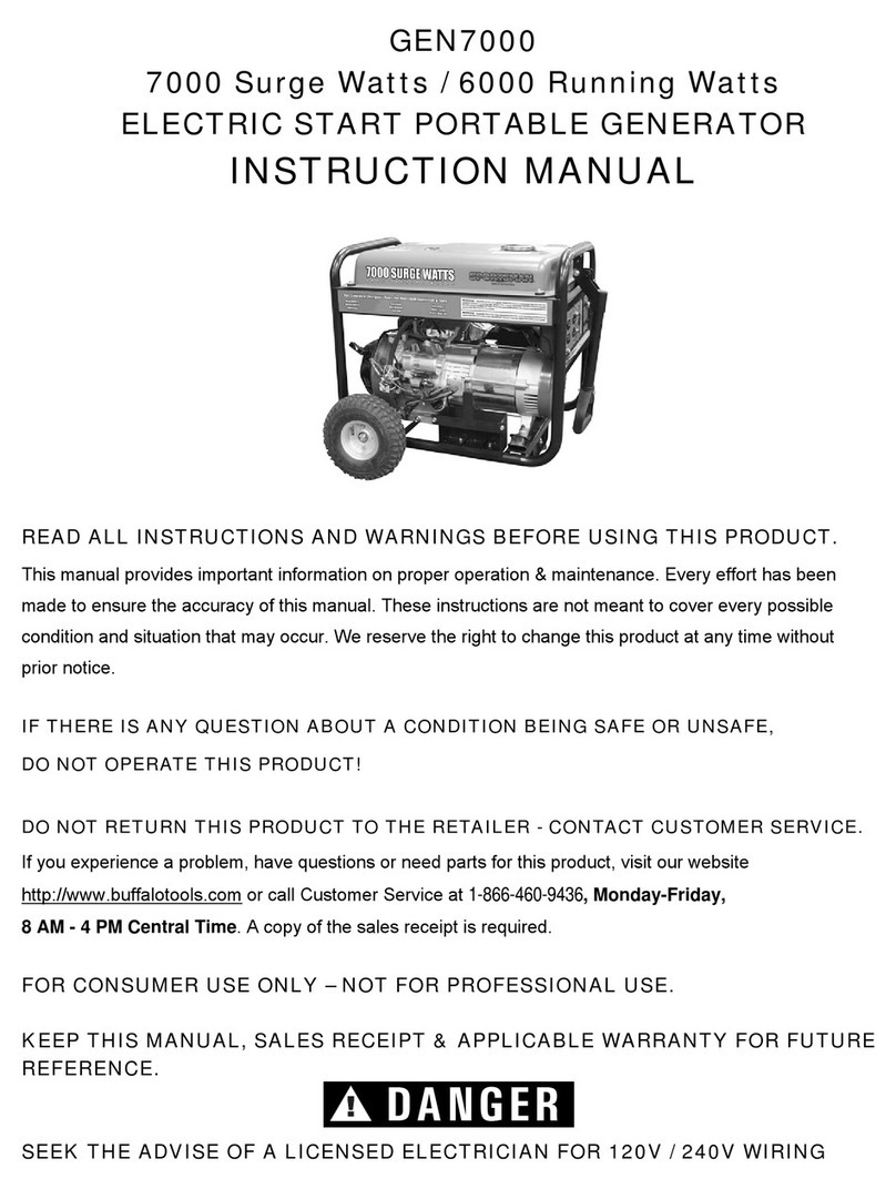 Buffalo Sportsman GEN7000 instruction manual
