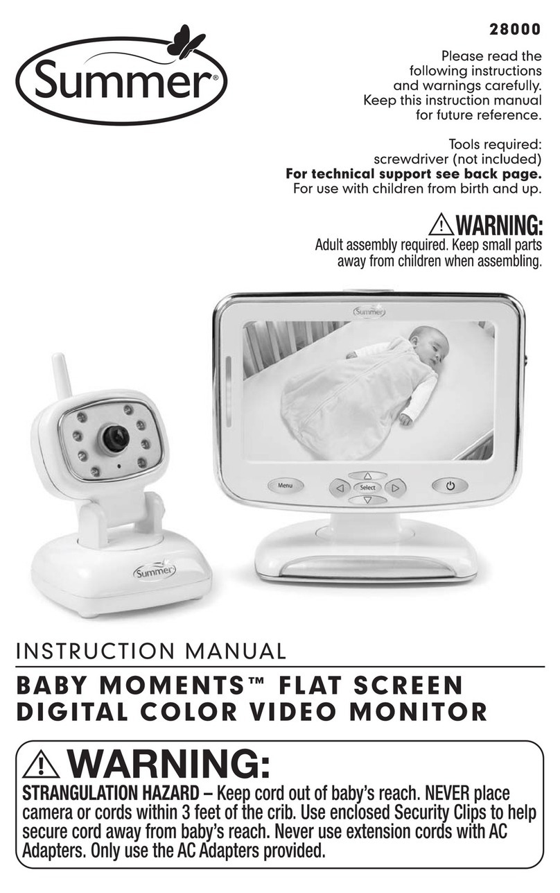 Summer Baby Moments 28000 User manual