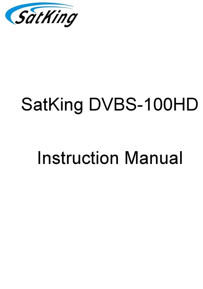 SatKing DVBS-100HD User manual