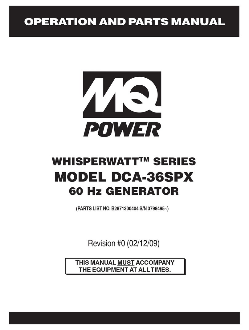 MQ Power WHISPERWATT DCA-36SPX Guide