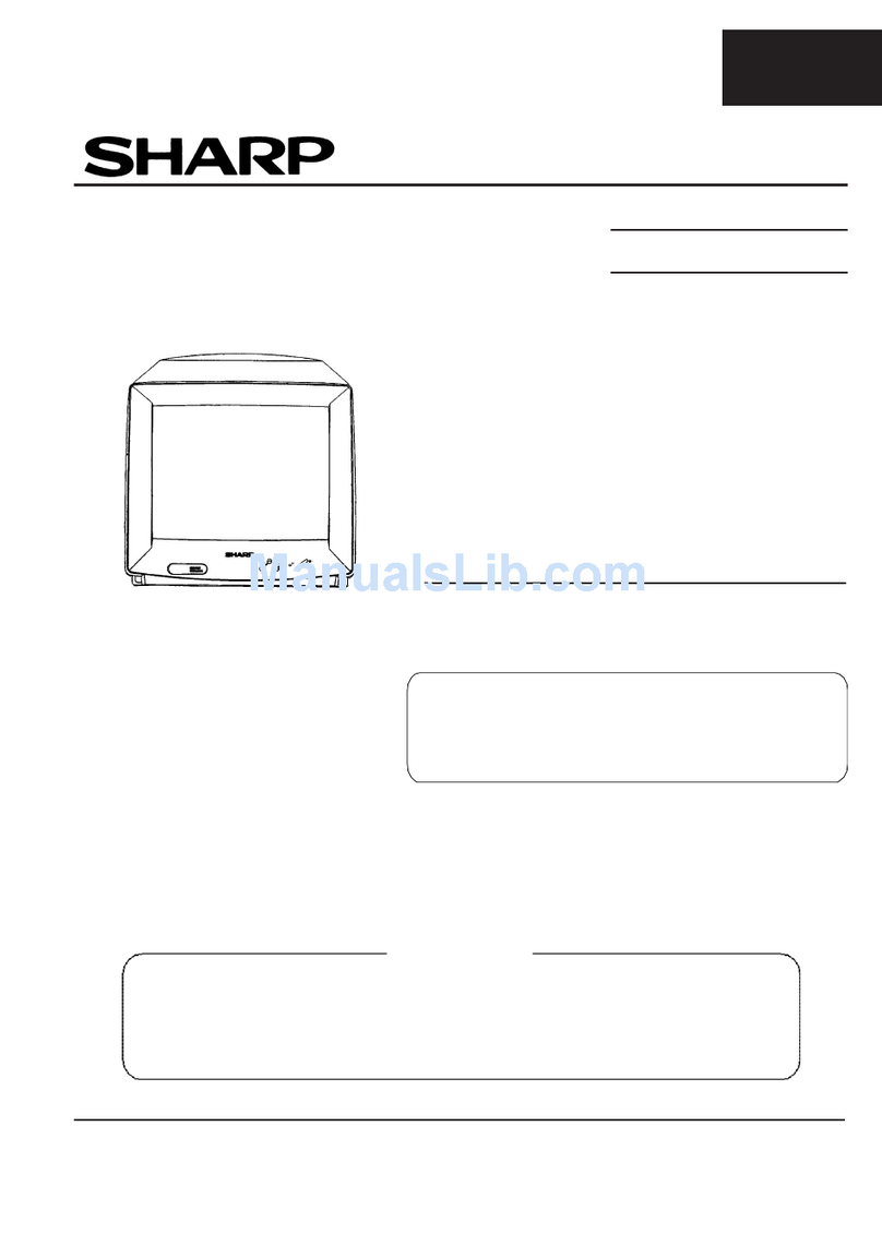 Sharp 37GQ-20H User manual