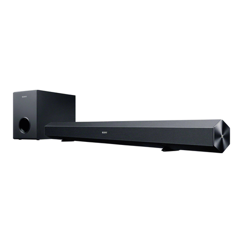Sony HT-CT60BT User manual