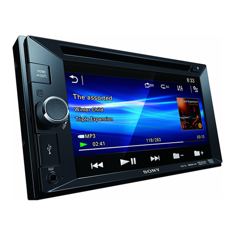 Sony XAV-65 operating instructions Sony XAV-65 operating instructions
