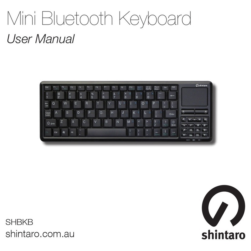 Shintaro SHBKB user manual