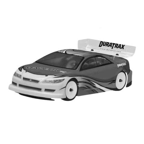 Duratrax Vendetta Installation and operating instructions